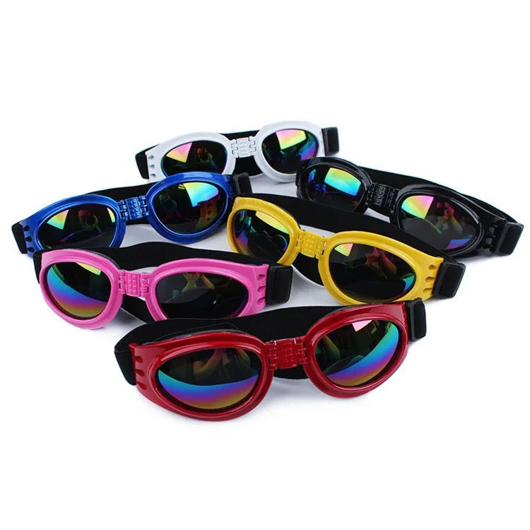 

Fashion Pet Dog Sunglasses Adjustable Elastic Webbing Puppy Goggles Eye Wear Protection Glasses