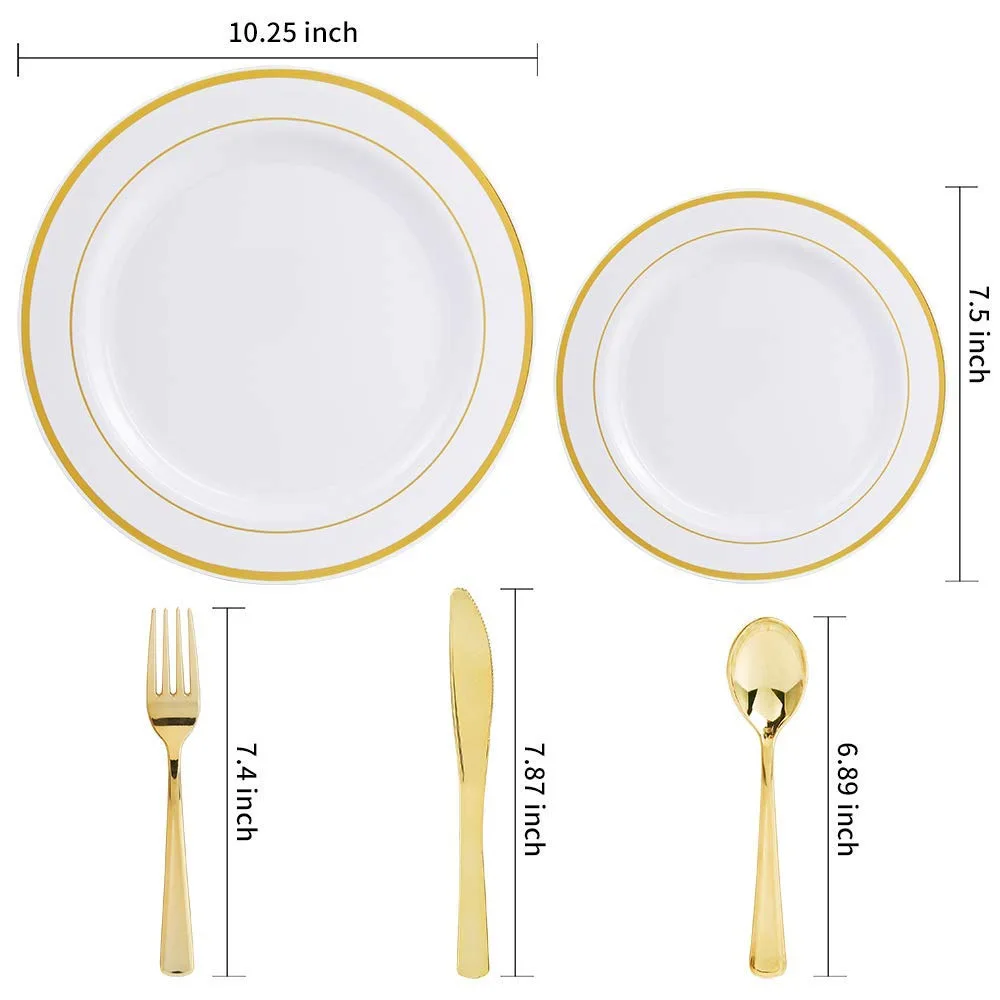 Gold cutley set disposable  (5)