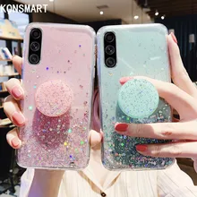 Для Samsung Glaxay A71 A81 блестящая Звезда Блестящий космический