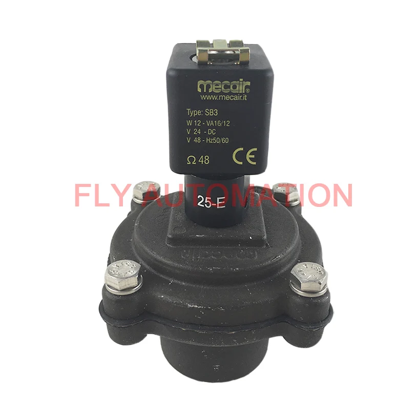 VNP206 Mecair 3/" DN20 импульсный клапан 220VAC 110VAC 24VDC 200 Серия Алюминиевый Импульсный струйный клапан