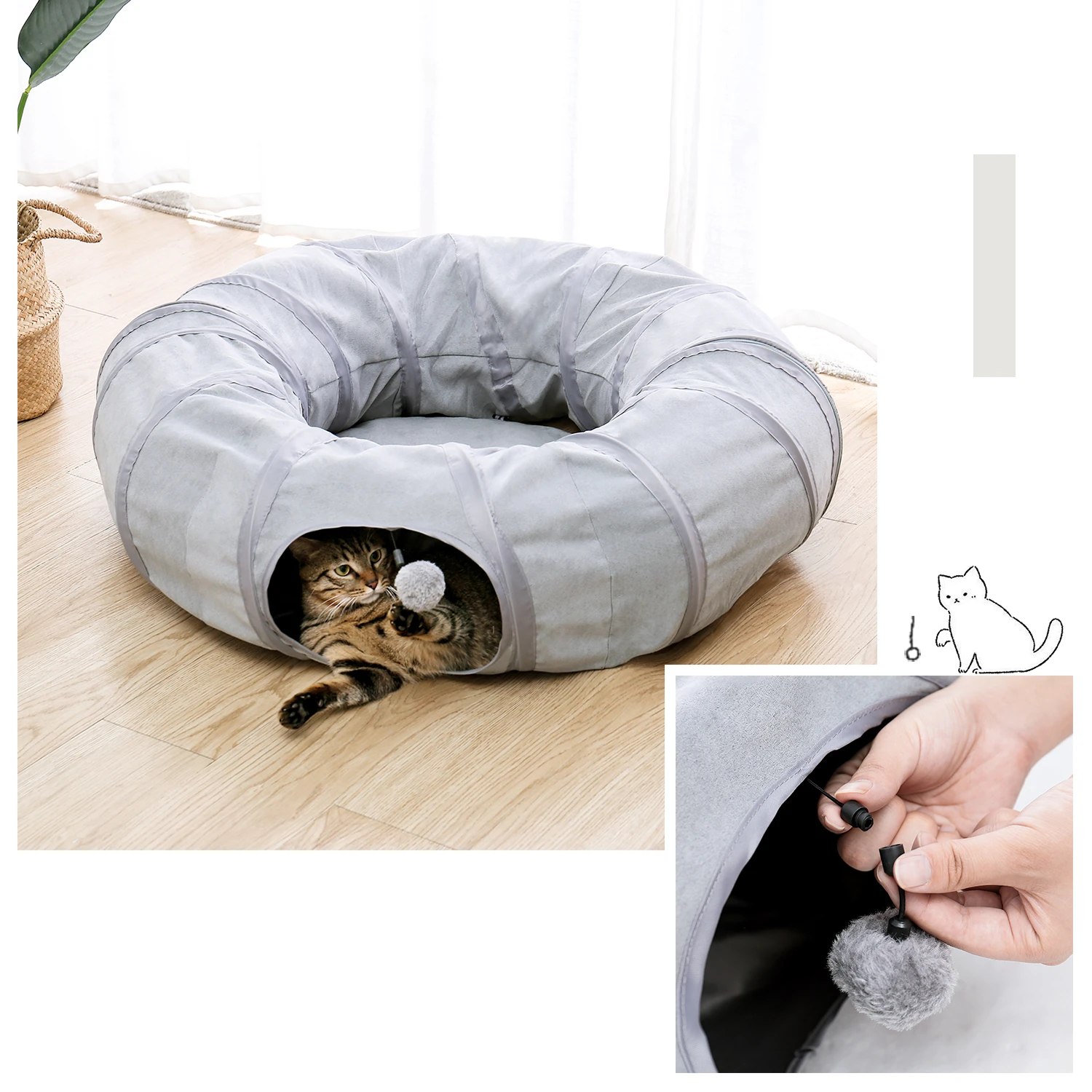 collapsible play tunnel