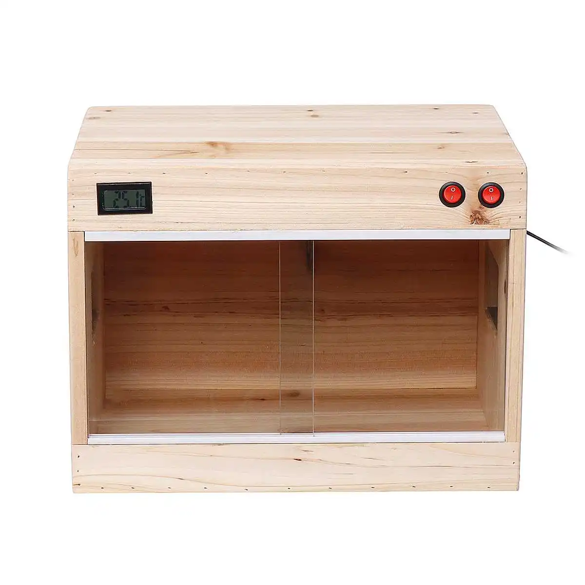 

Wooden Reptiles Terrariums Vivarium Enclosure Heating Cage Frogs Snake Turtle Lizard Tank Breeding Box Reptiles Winter Supplies