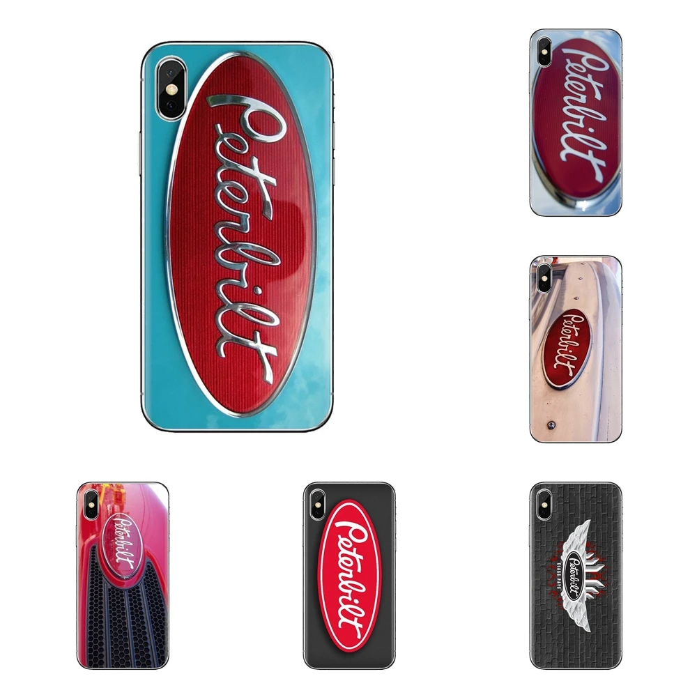 TPU Bag Case For LG G3 G4 Mini G5 G6 G7 Q6 Q7 Q8 Q9 V10 V20 V30 X Power 2 3 K10 K4 K8 2017 Peterbilt Trucks Metal Sheet Car Logo |