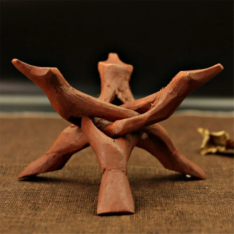 TTLIFE Abalone Shell Smudge Kit Wooden Tripod for White Sage Stick Room Purification Smoke Supplies Multifunction Home Decor