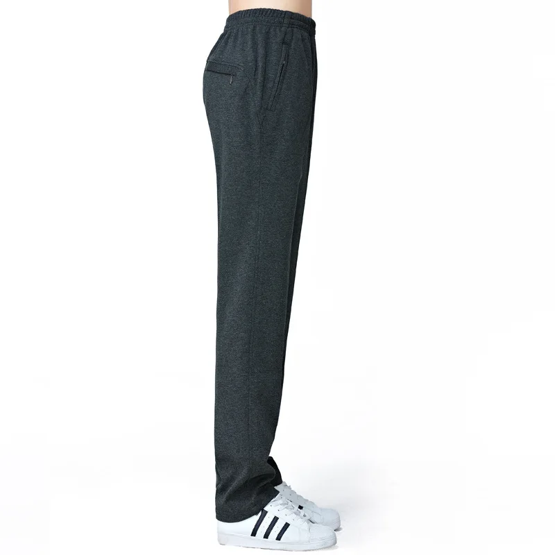 

Spring And Autumn Athletic Pants Men's Middle-aged Loose-Fit Running Trousers Morning Exercise Running Pants Men's Straight-Cut