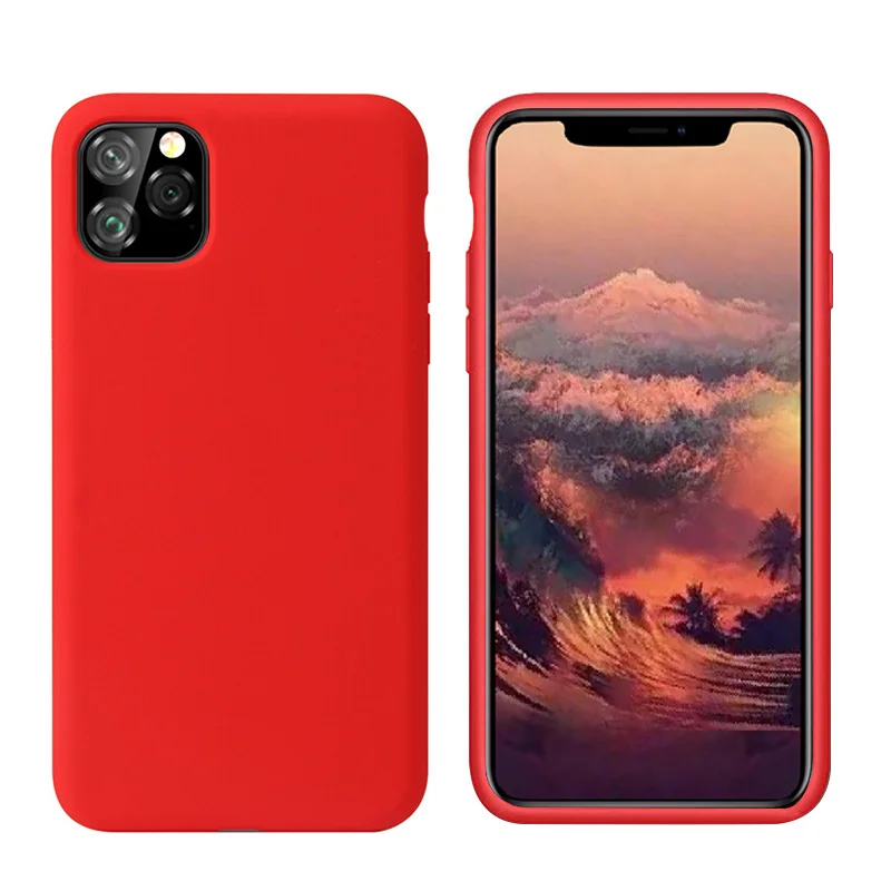 Чехол для iPhone XI Xi Max Xir Жидкая силиконовая Резина мягкий чехол для iPhone 11 11 Pro Max Explorer противоударные телефонные чехлы Coque