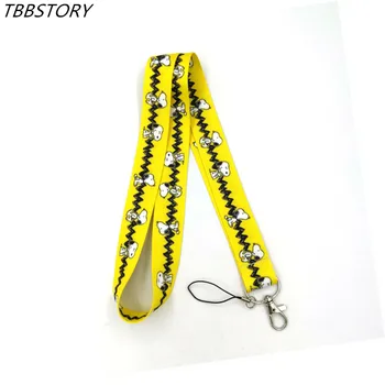 

12Pcs Cartoon Dog Lanyard for Keys Mobile Phone Hang Rope Strap ID Card USB Badge Holder DIY Neck Strap Lanyards