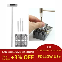 Профессиональный ремешок для часов, набор для удаления молотка, штифтов, инструмент для удаления ржавчины, набор для ремонта часов для часовщиков