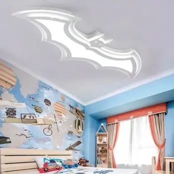 

Batman led ceiling lights for kids room Bedroom balcony home Dec AC85-265V acrylic modern led ceiling lamp for childroom room