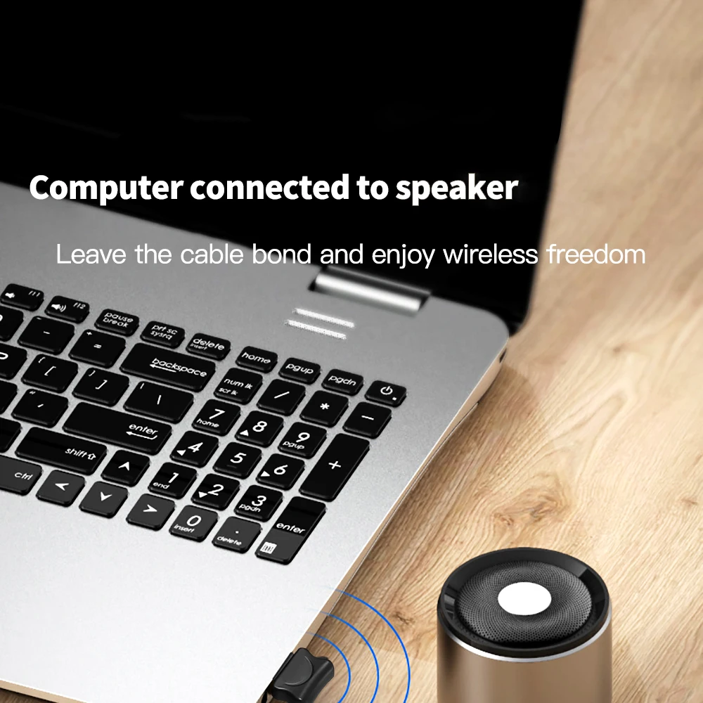 USB 5.0 Bluetooth-compatible Adapter Dongle for Computer Mouse Keyboard Wireless Speaker Music Receiver Transmitter
