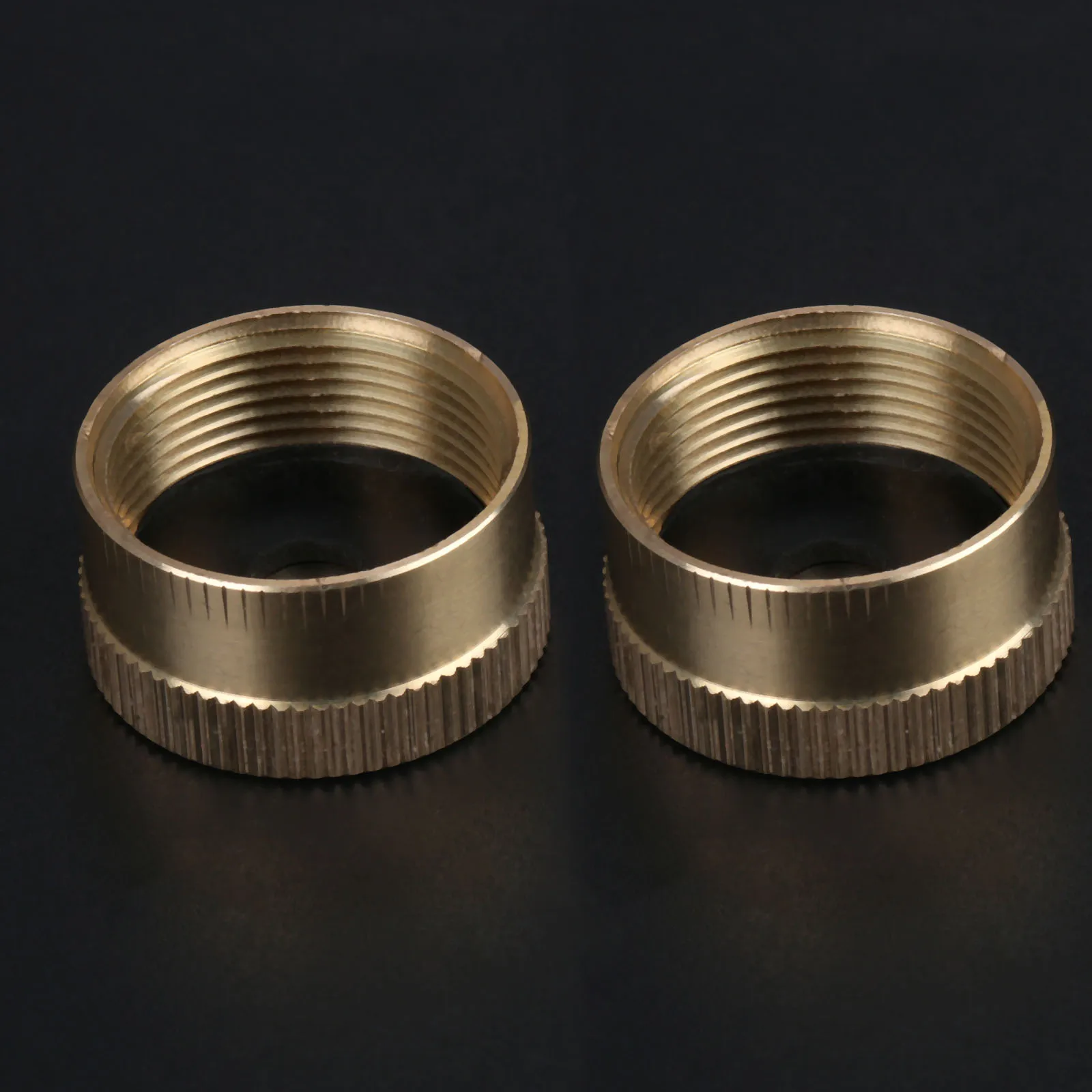 2Pcs Solid Brass Outdoor Camping RV Barbecue BBQ 1LB Throwaway Disposable Propane Gas Tank Bottles Cylinders Screw Protect Caps