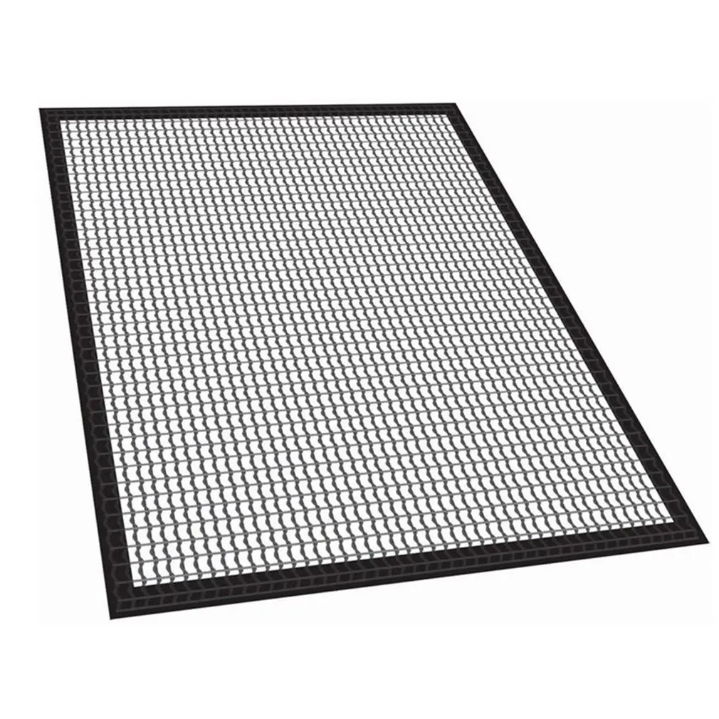 

BBQ Grill Mesh Mat Non-Stick Cooking Reusable Sheet Resistant Liner Fish Meat Tools Cooking Sheet