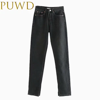

PUWD 2019 New women's low-waist jeans in autumn