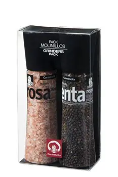 

Carmencita, Molinillos de Sal Rosa y Pimienta Negra - 1 paquete