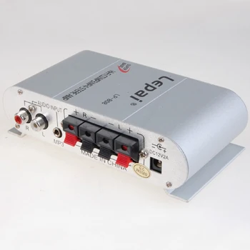 

Mini Car Motorcycle Hi-Fi Stereo Audio Power Amplifier Output Power 20W x 2 RMS