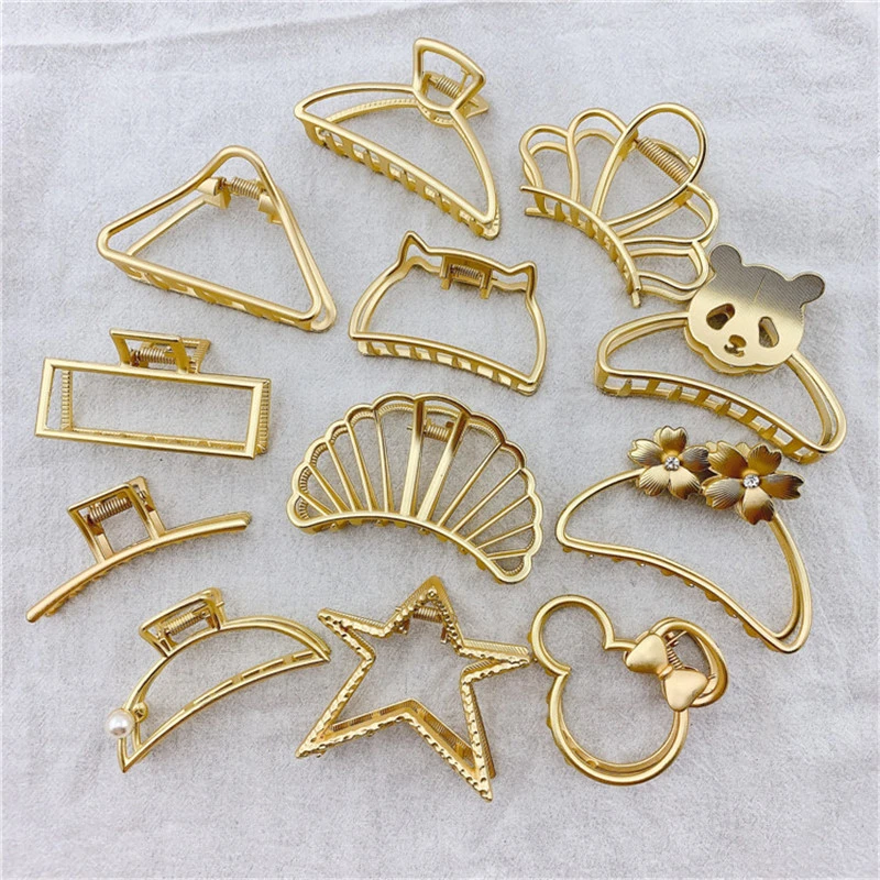 Hair Claw Clamp Clips Headwear Lady Women Hairpin Flower Jewelry Gift