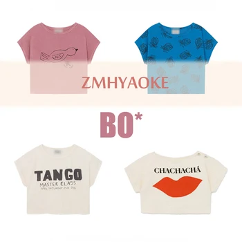

ZMHYAOKE 2020 Summer Baby Girls Christmas Clothing Fashion Beach T-shirt for Kids Boys Thanksgiving Shirt Girls Tops
