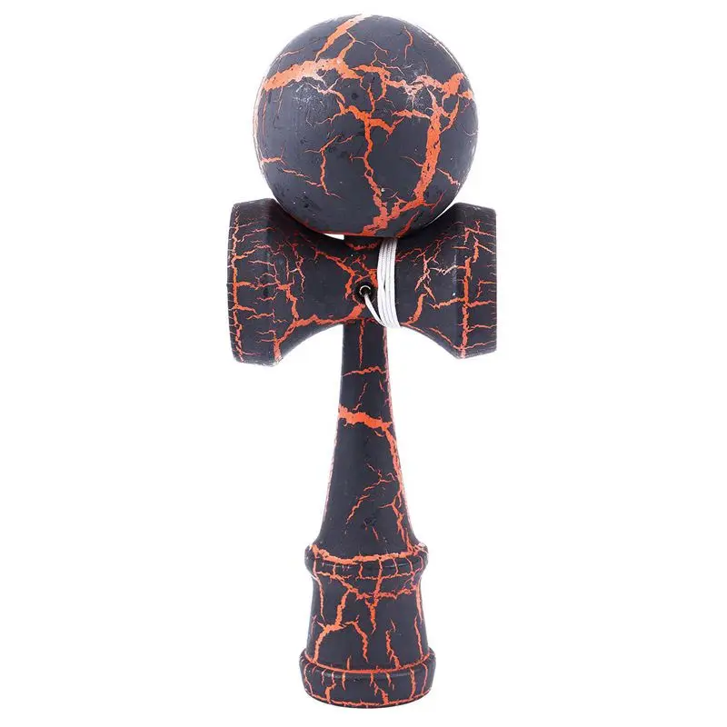 Полный треск деревянный шар Kendama образование традиционная игра игрушка новая |