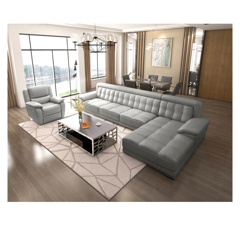 Muebles De Sala De Estar Forma L, Combinación De Sofá De De Esquina Superior, Simple Y Moderno | nadlan-mevorah.co.il