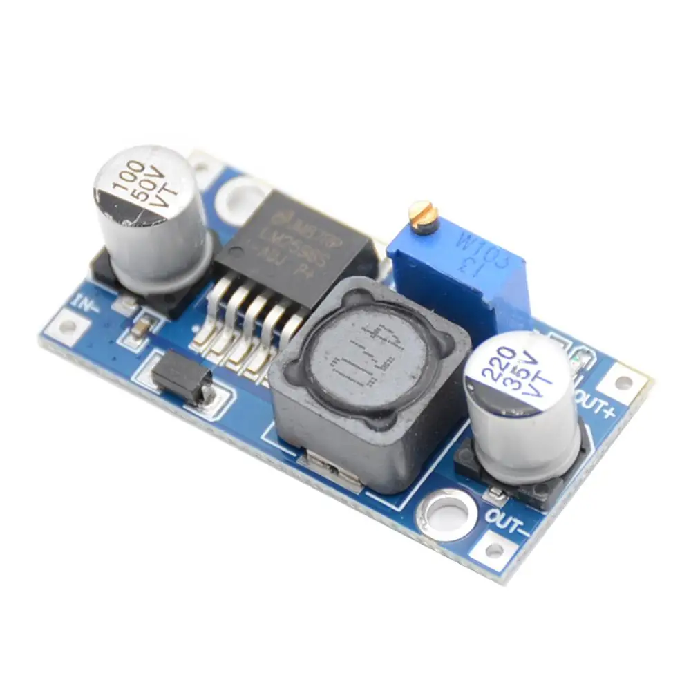 5 шт./лот LM2596 LM2596S adjustable 4,5-40 в Регулируемый понижающий модуль питания, высокое качество