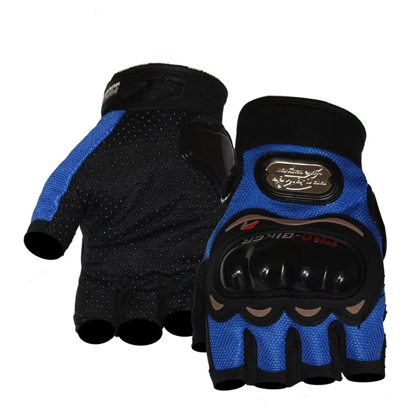 

Bicycle Motorcycle Cycling Gloves Off-road Highway Race Car Outdoor Shatter-resistant Locomotive Half-finger Gloves