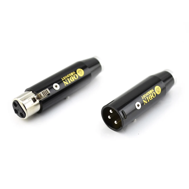 4 шт. Moonsaudio ODIN XLR посеребренные сбалансированные штекеры, штекер для аудио межблочного кабеля