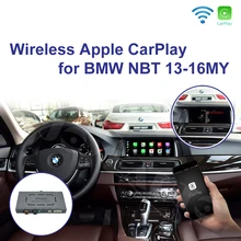 Joyeauto wifi беспроводной Apple Carplay для BMW NBT X5 X6 F15 F16 F25 F26 2013- Поддержка iOS/Android Авто/зеркало Spotify Waze