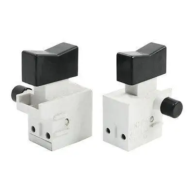 

2 Pcs AC 250V 4A DPST Locking Power Tool Switch for Electric Drill