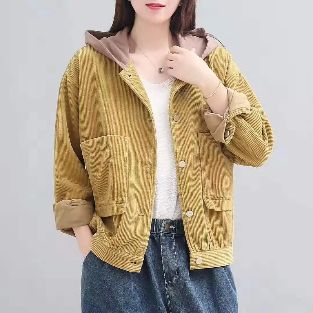 awesome Max LuLu 2019 New Korean Fashion Vintage Streetwear Ladies Hooded Jackets Women Casual Oversized Co