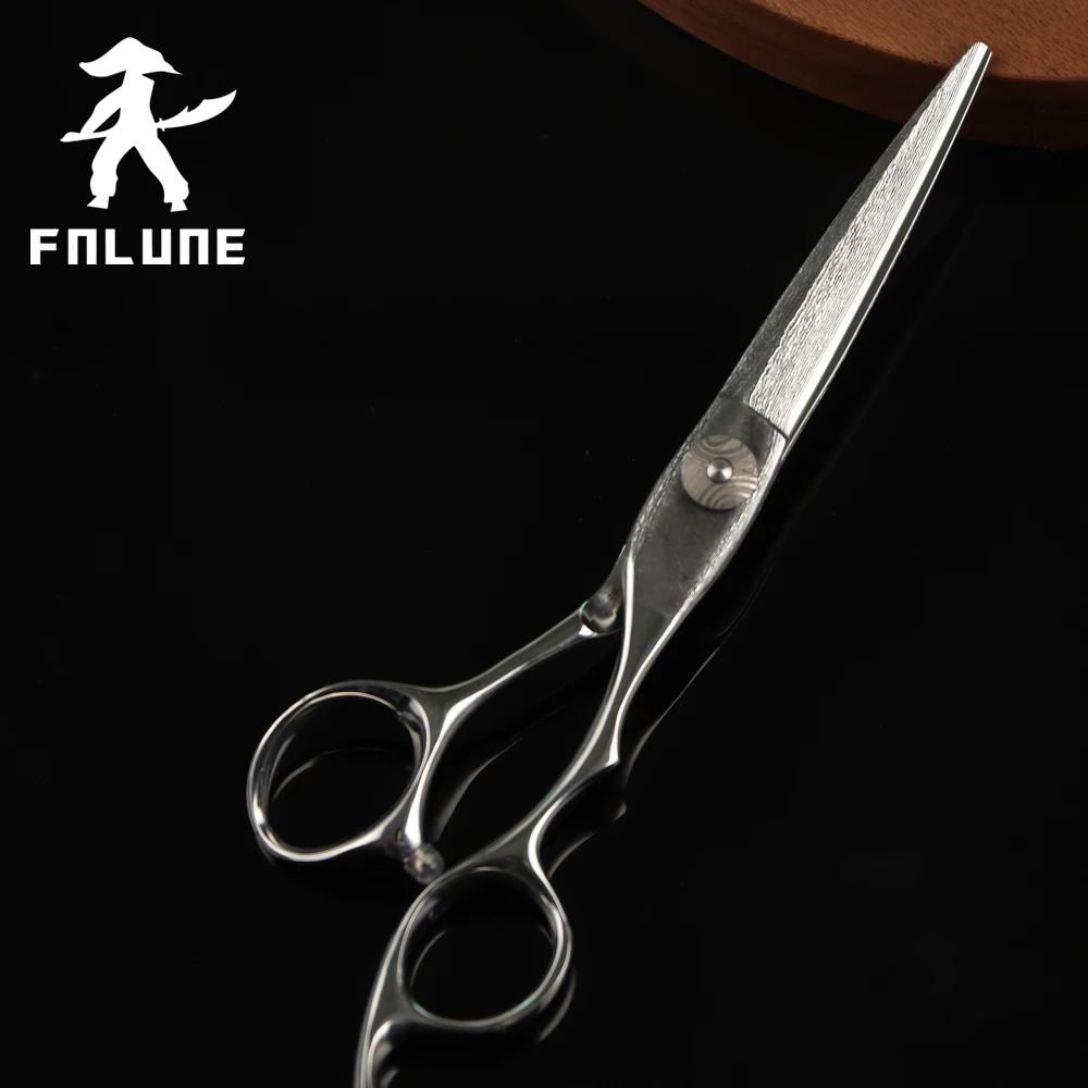 FnLune Melaleuca steel Professional Hair Salon Scissors Cut Barber Accessories Haircut Thinning Shear Hairdressing Tool Scissors image_0