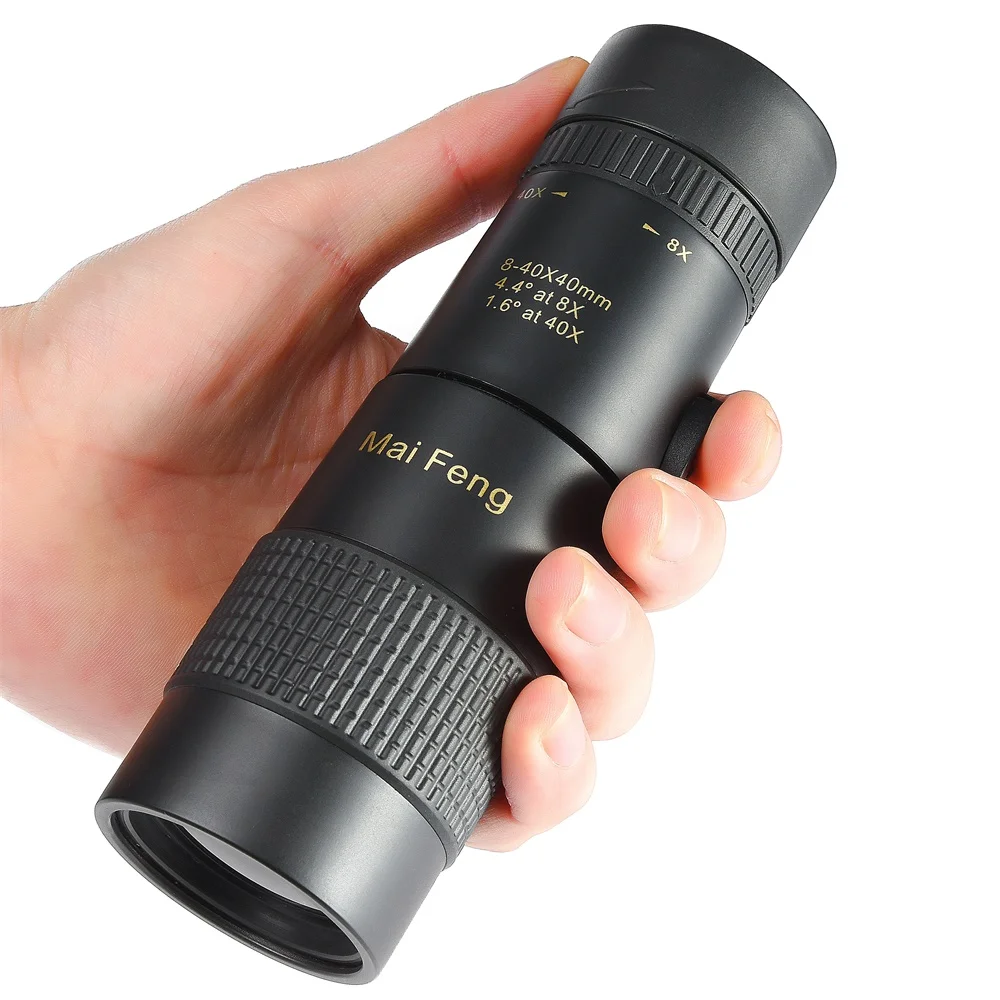 

monocular telescope maifeng 8-40X40 10-30x30 zoom Powerful Professional Telescope Portable for Camping Hunting Lll Night Vision