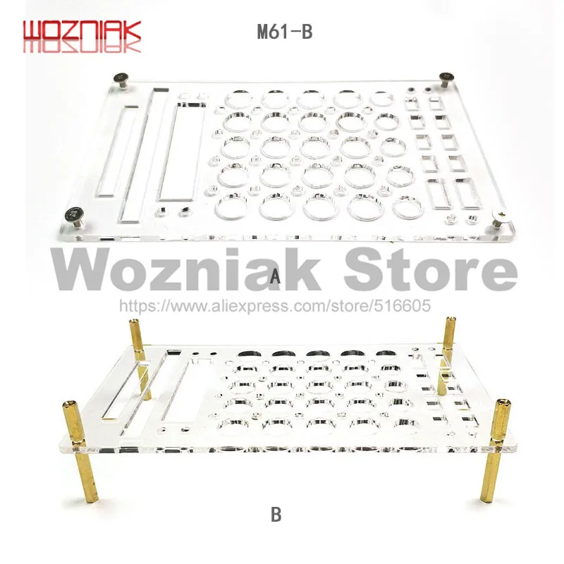 Transparent Reception Desk For Repair Tweezers Bolt driver Knife Storage Rack Multifunctional Box