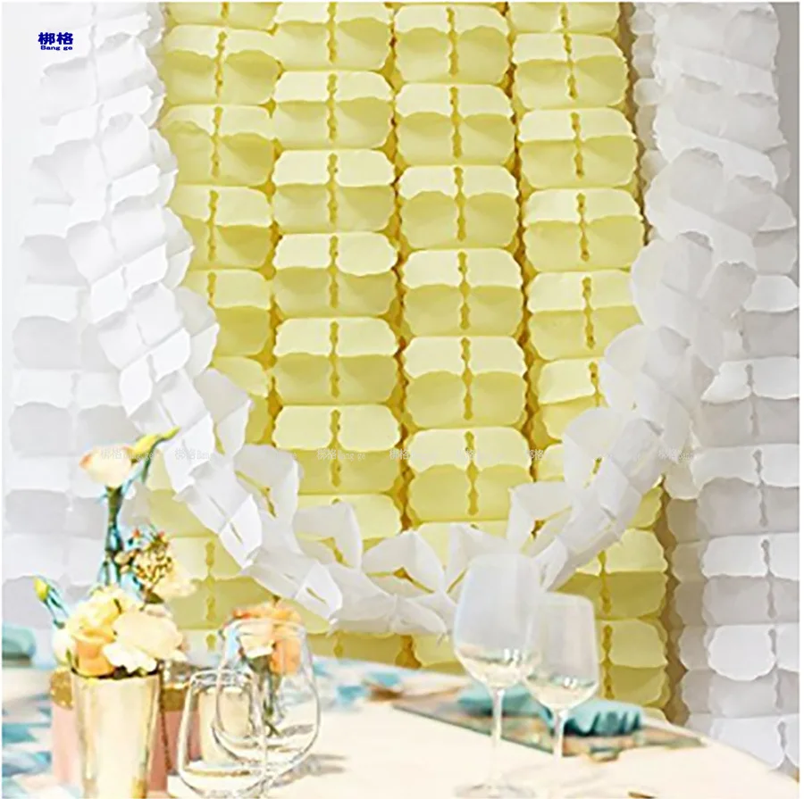 Wedding Venues Decorative Happiness Clover Latte Art Ribbon Paper Flowers Wall Props Holiday Birthday Party Decoration