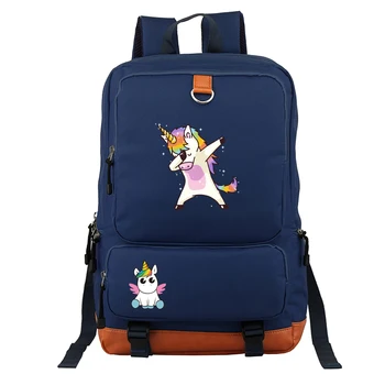 

Cool DAB Unicorn Backpack Students Boys Girls Bags Fashion Casual High Quality Travel Backpack Mens Women Daily Backpack