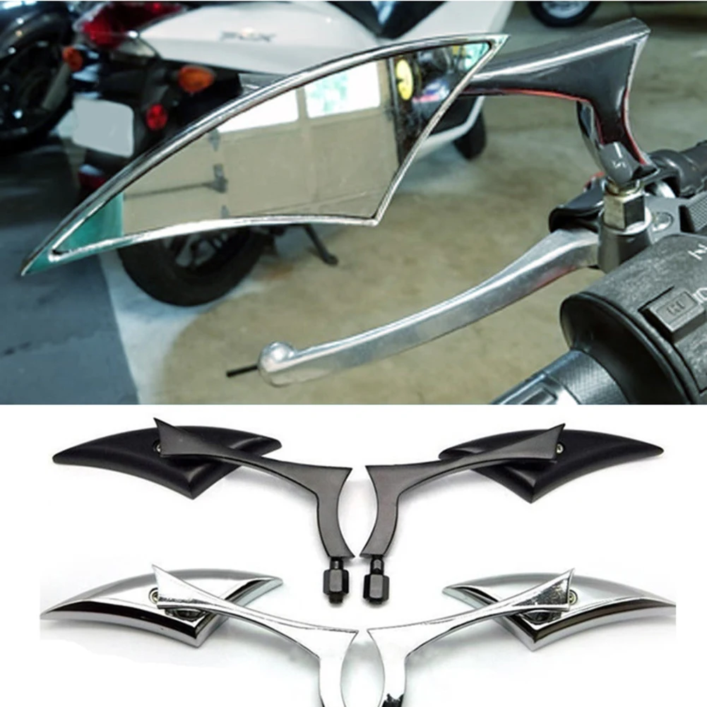Комплект из 2 предметов, 8/10 мм Универсальный Алюминий сплав мотоцикла бар конец боковые зеркала заднего вида