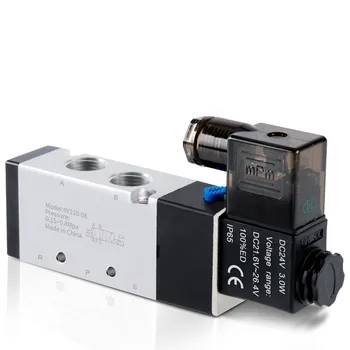 

1 PC A1RTAC Type 4V110-06/310-10/410-15 two five-way reversing Pneumatic 4V210-08 solenoid valve