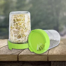 Вспыхивающие крышки сетки росток Крышка для выращивания комплект семян Проращивание овощей уплотнительное кольцо крышки принадлежности для посадки 86 мм