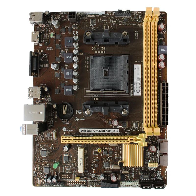 

For ASUS A55BM-A/M32BF/DP MB Desktop Motherboard K30BF-NR0063 A55 90PA0600-M1XDBN0 used Motherboard