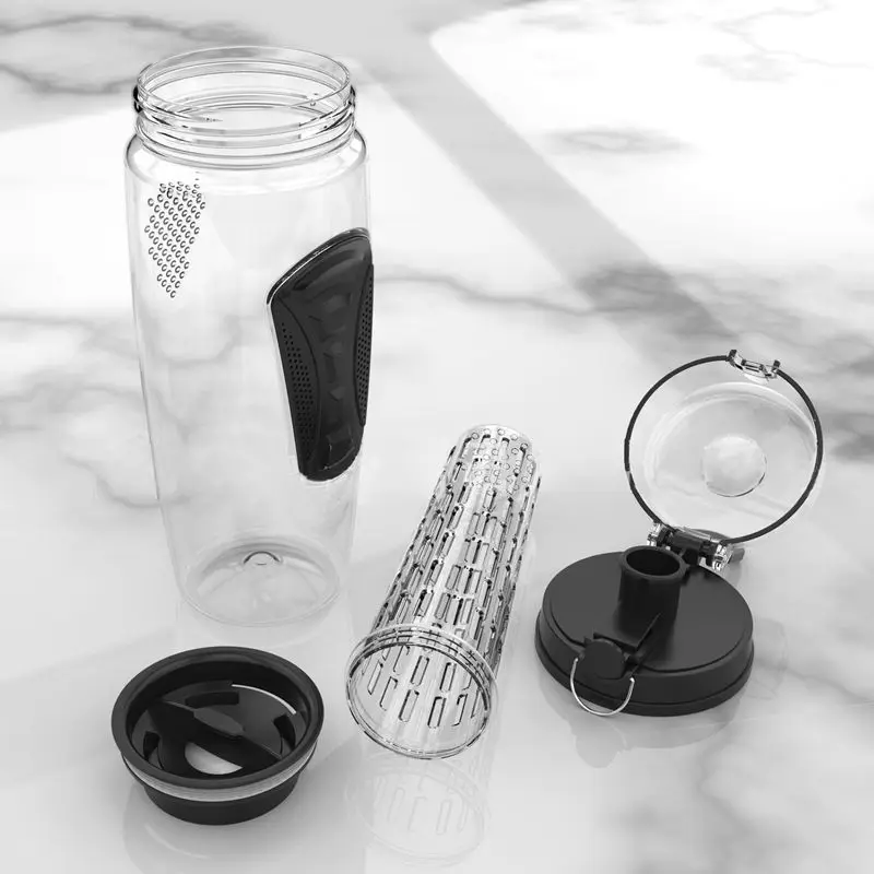 1000 мл/32 унции фрукты Infusing Infuser бутылка для воды пластик Спорт Детокс здоровье