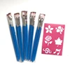 5Pcs Halloween Makeup Body Paint Brushes Cosplay Art Face Painting Make Up Brush Set Tools Kit Cosmetic 6