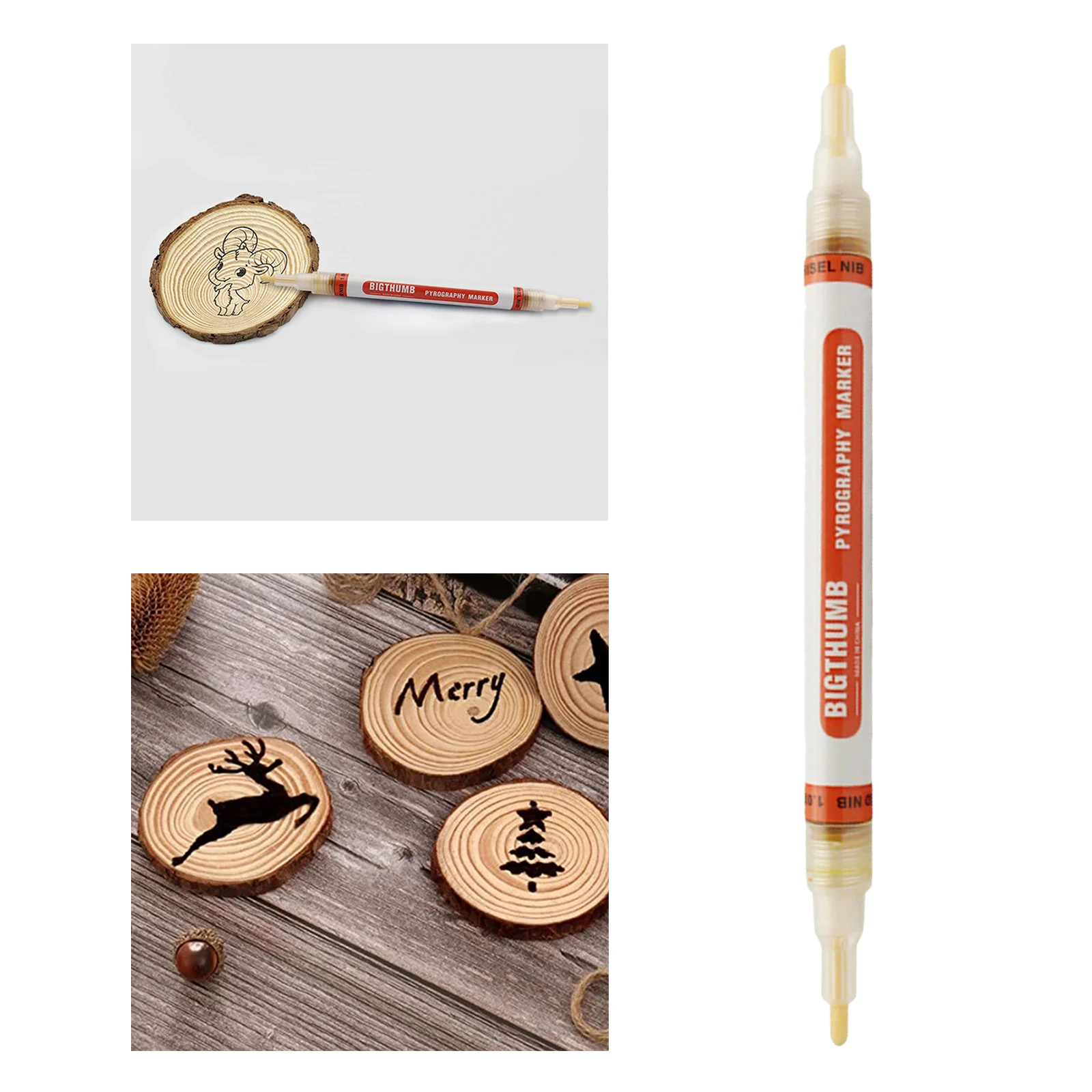 Wood Burning Pen Scorch Wood Burned Marker Pyrography Pens for DIY Projects  Fine Tip Woodworking Supplies - AliExpress