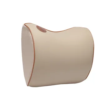 

Car Neck Pillow 3D Memory Foam Cushion Washable Head Support Leather Car Seat Pillows Back Cushion for Office Chair Universal