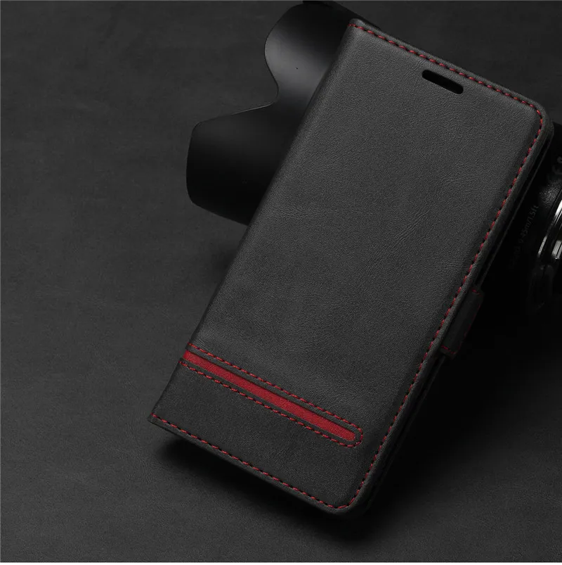 

Coque S8 S9 S10 Plus Note 8 9 Carcasa Couple Simple Luxury Flip Leather Case For Samsung Galaxy S8 S9 S10 Plus Casing Card Cover