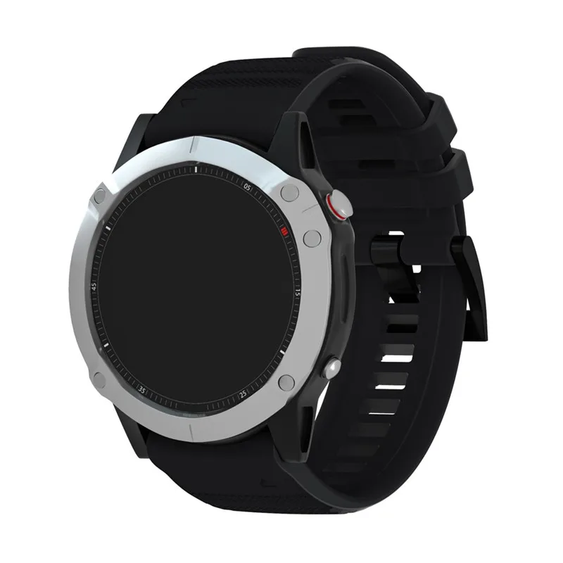 22 мм ремешок для часов для Garmin Fenix 6 часы Quick Release силиконовый ремешок Easyfit