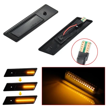 

For BMW 3 5 7 Series E32 E34 E36 1990 1991 1992 1993 1994 1995 1996 Dynamic Side Marker Sequential Blinker LED Turn Signal Light