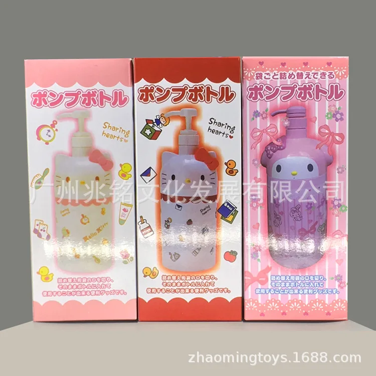 Kitty My Melody шампунь гель для душа 1000 большая емкость бутылка с насадкой насоса в коробке