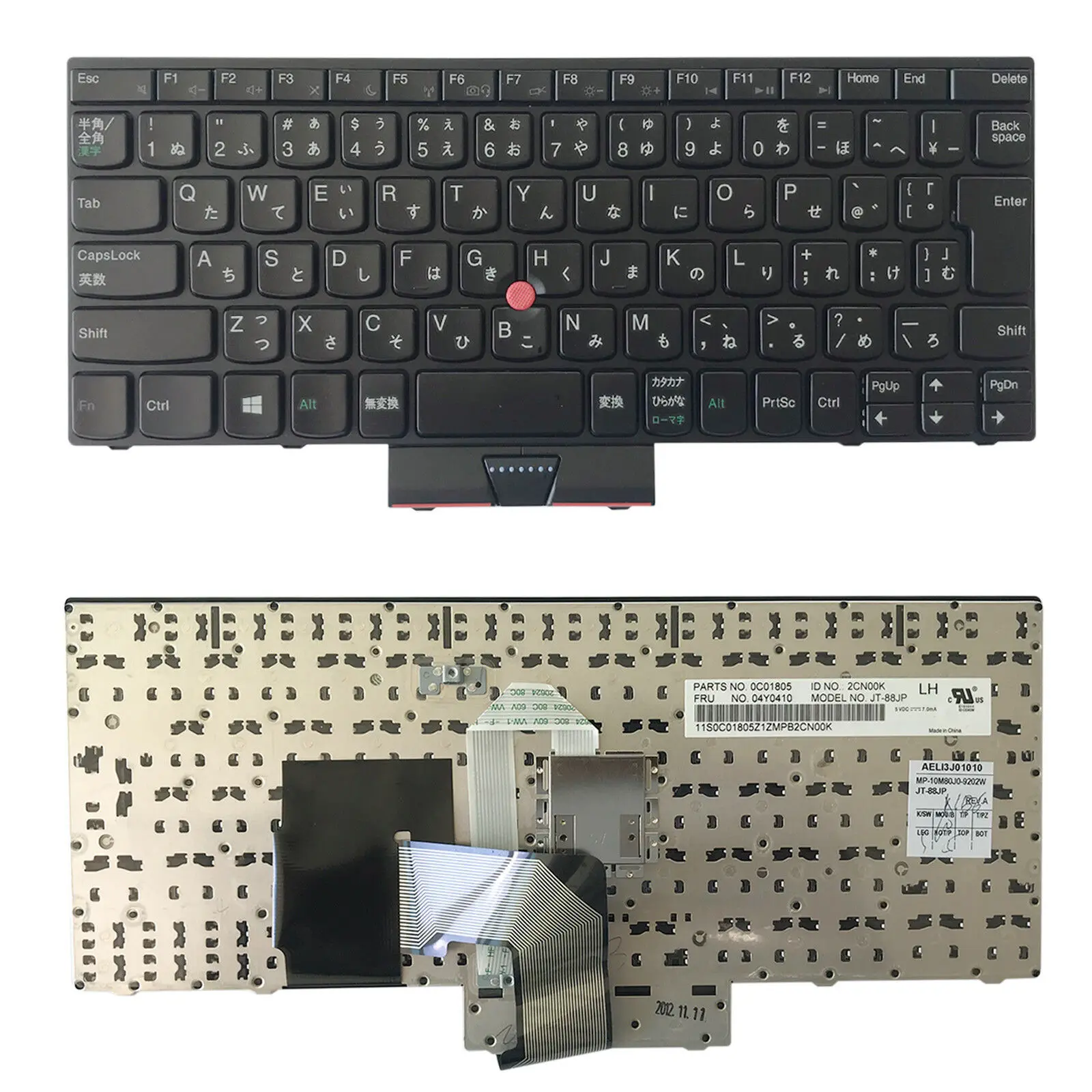 JP Японская Клавиатура для lenovo ThinkPad X130E X131E X140E ноутбук JT-88JP Японская Клавиатура 04Y0410 JA