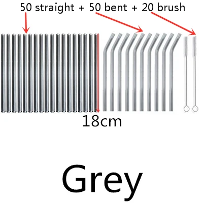 100 straw - 20 brush 100 шт стеклянные соломинки, прозрачные Изогнутые 18 см x 8 мм-идеальная многоразовая Солома для смузи, чая, сока-10 шт с 20 шт чистящей щеткой - Цвет: 100 straw - 20 brush