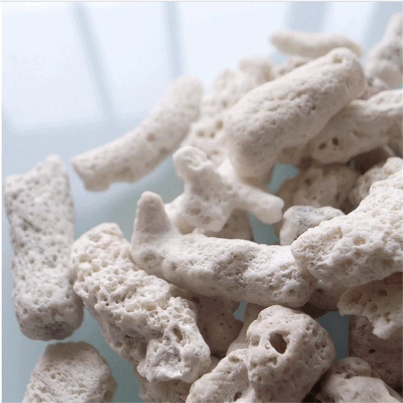 Aquarium Filter HONGYI Natural Coral Bone Stone Marine Aquarium Fish Tank Filter Media