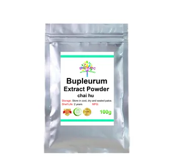

100-1000g natural wild pure Bupleurum extract 20:1 powder, bupleurum extract powder, improve liver function, anti influenza, fre